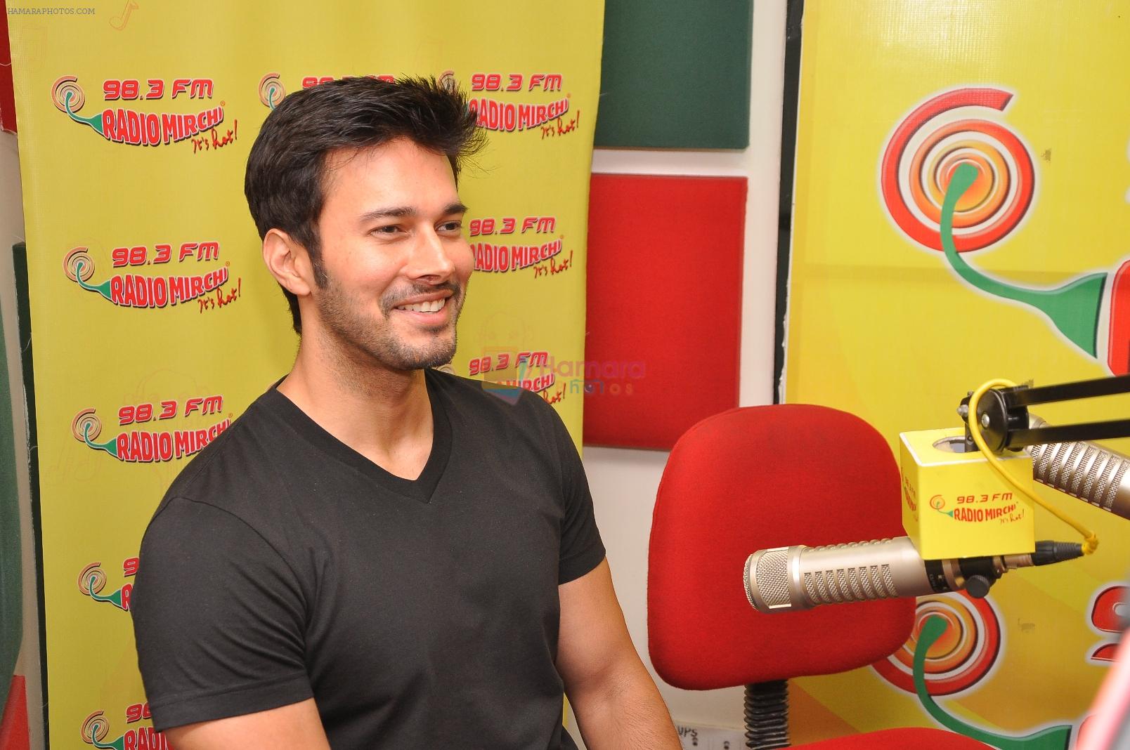 Rajneesh Duggal at Radio Mirchi Mumbai studio to share his experiences
